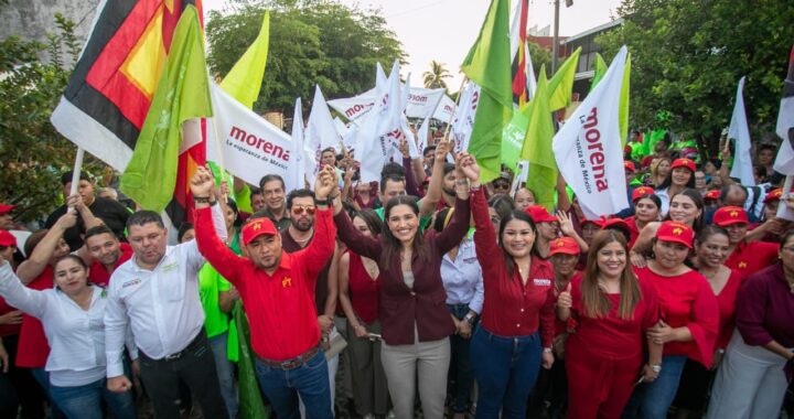 Viridiana Valencia Vargas se registra como candidata de la Coalición «Sigamos Haciendo Historia» a la Alcaldía de Colima